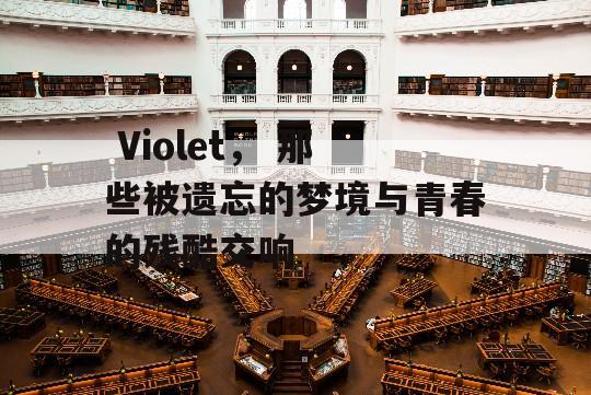  Violet， 那些被遗忘的梦境与青春的残酷交响